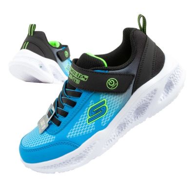 Skechers Meteor-Lights-Krendox Jr 401495L/BKBL shoes