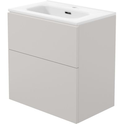 Washbasin cabinet with washbasin - 60 cm