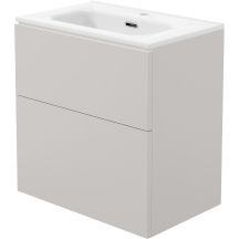 Washbasin cabinet with washbasin - 60 cm