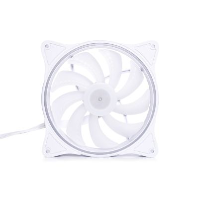7. Alphacool 24851 computer cooling system Computer case Fan 14 cm White 1 pc.