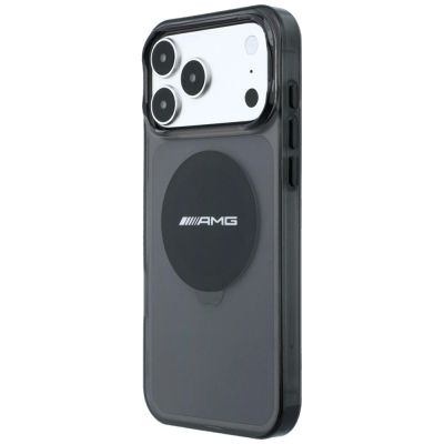 2. Mercedes AMG IML Transparent Bicolor Block MagSafe Case for iPhone 18 Pro Max / 17 Pro Max - Black