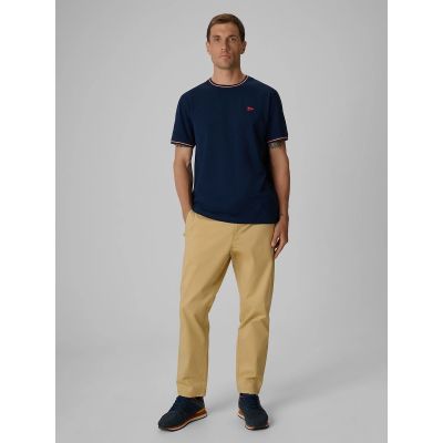 4. Men's regular plain T-shirt 4F 4FRSS26TTSHM3997-31S