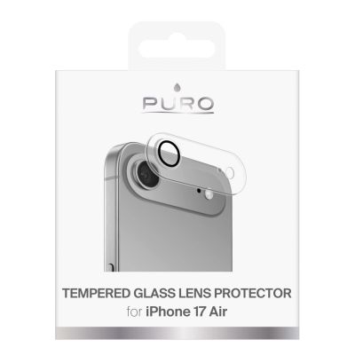 2. Puro Camera Standard Tempered Glass for iPhone 17 Air for the camera island and lens