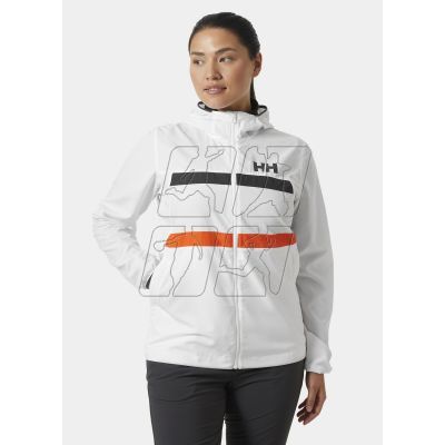 5. Helly Hansen Salt Stripe Windbreaker Jacket W 34455 001