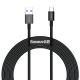 Baseus Superior USB Cable - USB Type C 66 W (11 V / 6 A) Huawei SuperCharge SCP 2 m black (CATYS-A01)
