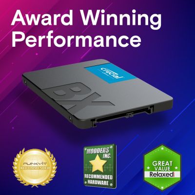 2. Crucial BX500 4TB 2.5" SATA 3D NAND