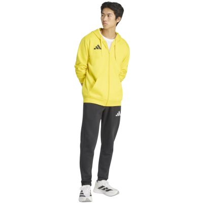 13. Men's adidas Entrada 26 Full Zip Hoody Yellow KF8964