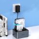 3. Orico 6626C3-C-V1 2-Drive Docking Station with Offline Clone Function 2.5"/3.5" SATA HDD/SSD - Gray