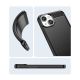 15. Carbon Case for iPhone 14 Plus flexible gel back cover black