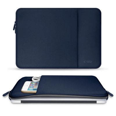 7. Tech-Protect Neoprene Laptop Case 15-16" - Navy Blue