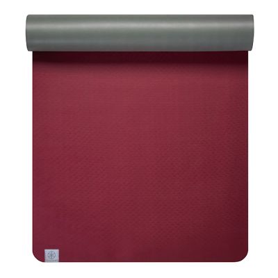 10. GAIAM Earth Lovers Double-Sided Yoga Mat 5 MM 62254