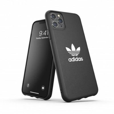 Adidas OR Moulded Case Basic for iPhone 11 Pro Max - Black and White