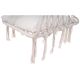 20. OPENWORK HAMMOCK HANGING CHAIR STORK'S NEST 60x60x150CM WITH ECRU PILLOW