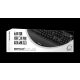 QPAD MK-40 Gaming Keyboard USB QWERTZ German Black