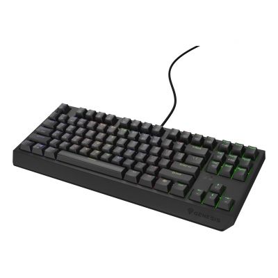 7. GENESIS Thor 230 TKL Gaming Keyboard USB QWERTY US English Black