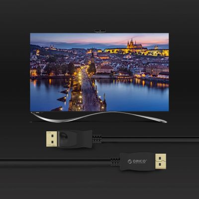 9. Orico XD-DTD DisplayPort to DVI 4K Cable 3m - Black