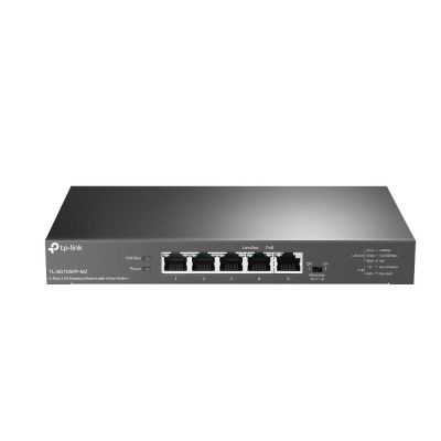 3. TP-Link TL-SG105PP-M2 Network Links, Unmanaged Gigabit Ethernet (10/100/1000), PoE Support, Black
