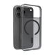 Puro Daylight Magsafe Compatible Silicone Case for iPhone 17 Pro Max - Translucent Black