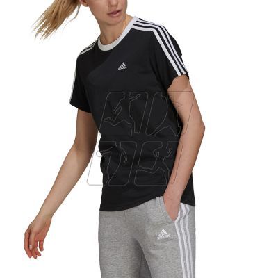 6. Adidas Essentials 3-Stripes W GS1379 Tee