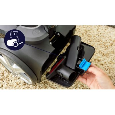 20. Philips FC9744/09 vacuum cleaner (650W; green)