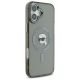 4. Karl Lagerfeld IML Metal Karl Head MagSafe iPhone 16 Plus Case - Black