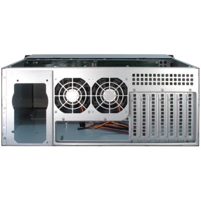 7. Inter-Tech 4U-4408 Rack Black, Silver