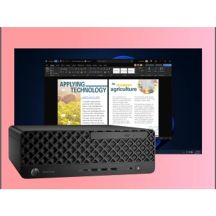HP ProDesk 4 SFF G1i AI PC Intel Core Ultra 5 225 16GB DDR5-SDRAM 512GB SSD Windows 11 Pro Black