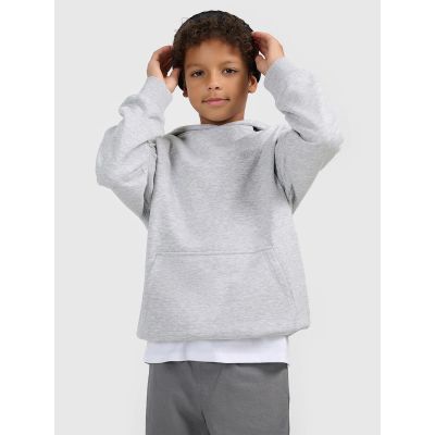 9. Boy's sweatshirt with hood, open, 4F 4FJWMM00TSWSM1860-25M