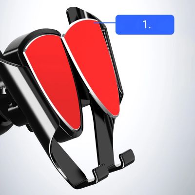 6. Universal Gravity Car Holder Dark Gray (YC05)