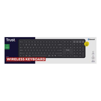 7. Trust VAIYA WIRELESS US Black keyboard