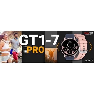 8. Gravity GT1-7 PRO Smartwatch