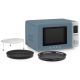 10. Smeg MOC02SBMEU microwave oven Blue Combination microwave oven Countertop 27 l 900 W