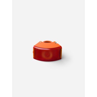 6. BOOKMAN Curve Rear Light 37lm Orange Bike Lamp