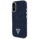 2. Guess Denim Triangle Logo MagSafe iPhone 16 Case - Blue
