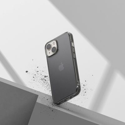 5. Ringke Fusion Matte case iPhone 14 Plus cover with a gel frame gray