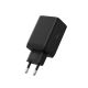3. Tech-Protect NC45W-GAN 2-PORT PD45W wall charger - black