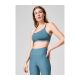 6. CASALL Strappy Sports Bra Blue