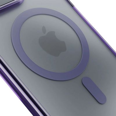 14. 3mk Frosty MagCase purple for Apple iPhone 15 Plus - purple