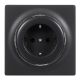 3. FIBARO Outlet Walli Type F Smart Electrical Socket, Anthracite (FGWOF-011-8)