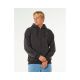 Men's RIP CURL Surf Puff Zip Thru Sweatshirt Black