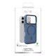 2. Puro Lightfeel iPhone 17 Pro Case Compatible with MagSafe - Clear Blue