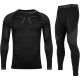 25. Alpinus Tactical Base Layer Set Thermoactive Underwear Black and Gray M GT43276