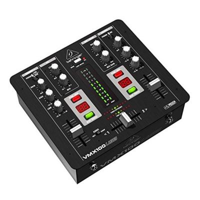 4. Behringer VMX100USB DJ Mixer