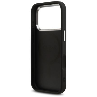 7. Guess 4G Classic Logo MagSafe case for iPhone 17 Pro - black