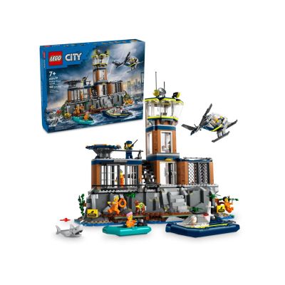 12. LEGO City 60419 Prison Island Police