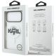 8. Karl Lagerfeld IML Karl Sketch Logo MagSafe Case for iPhone 17 Pro Max - Transparent