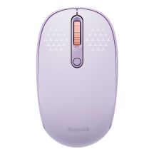 Baseus F01B 2.4GHz Wireless Mouse + Bluetooth 3.0 + 5.0 - Purple