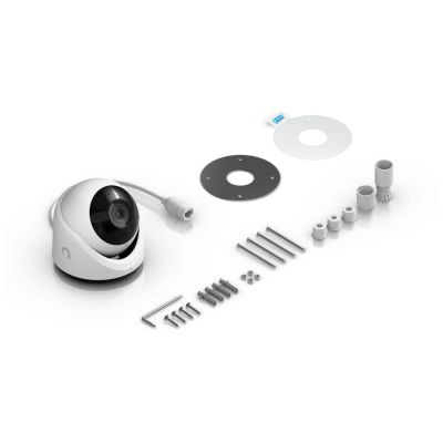 9. Ubiquti UniFi G6 Turret White camera (UVC-G6-Turret-W) 8MP 3840 x 2160 (16:9) IP66 IK04 12.5W