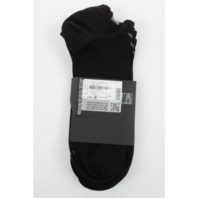 5. Emporio Armani Calza ankle socks cotton black comfortable 3-pack