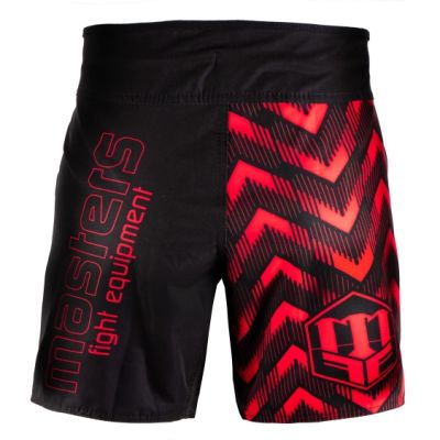 6. MASTERS PULSE SMMA-P MMA shorts black and red